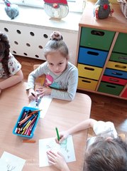 Spotkanie przedszkolaków z pisarką